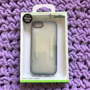 Belkin clear, blue protective iPhone 5 5s case